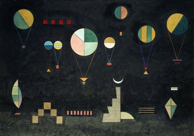 grunt-lavt av Wassily Kandinsky