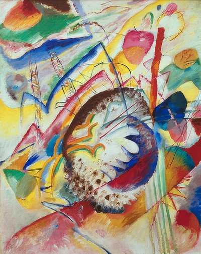 Flott studie. 1914 av Wassily Kandinsky