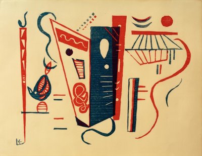 Tresnitt for XX. siècle, nr. 5/6 av Wassily Kandinsky
