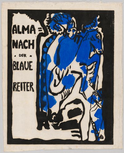 Holzschnitt für den Almanach "Der Blaue Reiter" av Wassily Kandinsky
