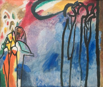 Improvisasjon 19 av Wassily Kandinsky