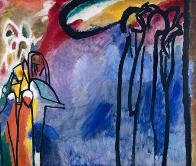 Improvisasjon 19 av Wassily Kandinsky