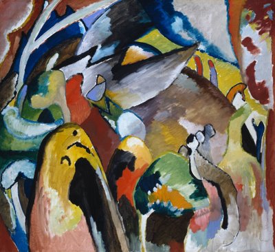 Improvisasjon 19 a av Wassily Kandinsky