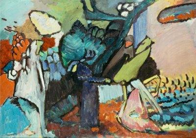 Improvisasjon 4 av Wassily Kandinsky