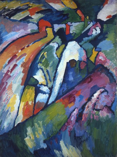 Improvisasjon 7 av Wassily Kandinsky