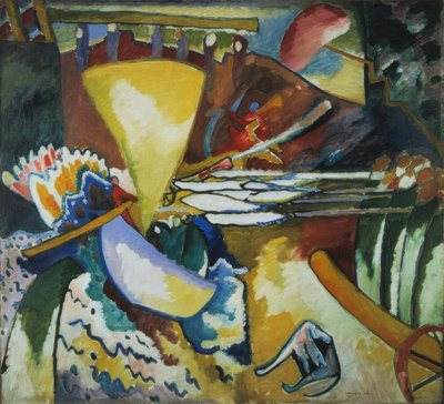 Improvisasjon II av Wassily Kandinsky