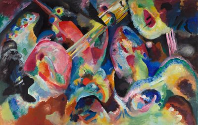 Improvisasjonsflom av Wassily Kandinsky