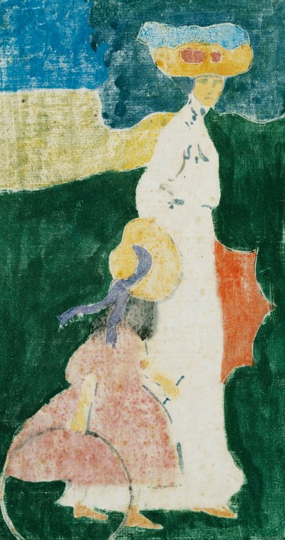 Om sommeren; Jeg er Sommer av Wassily Kandinsky