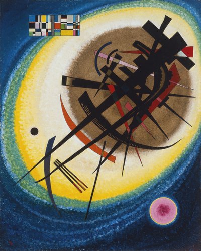 In the Bright Oval, 1925 av Wassily Kandinsky