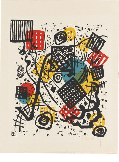 Kleine Welten V av Wassily Kandinsky