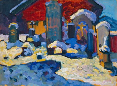 Kochel – Friedhof av Wassily Kandinsky