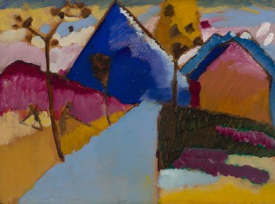 Kochel – rett gate av Wassily Kandinsky