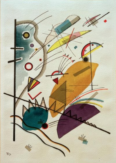 komposisjon av Wassily Kandinsky