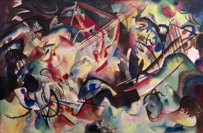 Sammensetning VI av Wassily Kandinsky