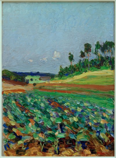 Landskap nær Regensburg av Wassily Kandinsky