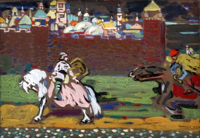 ""Korsene"" Maleri av Vassily Kandinsky (eller Wassily Kandinski eller Kandinskij av Wassily Kandinsky