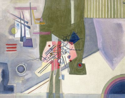 Rosa i grått av Wassily Kandinsky