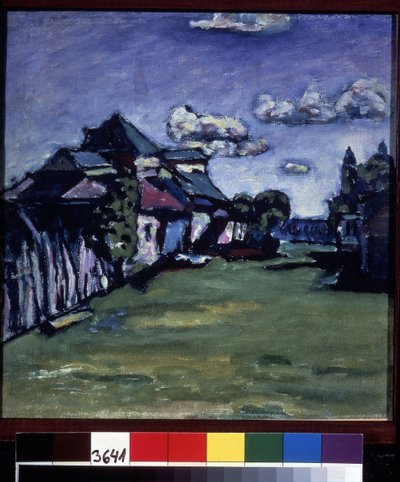 ""Moscow Press"" Maleri av Vassily Kandinsky (eller Wassily Kandinsky eller Kandinskyj av Wassily Kandinsky