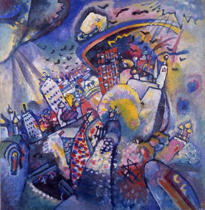 Røde plass, 1916 av Wassily Kandinsky