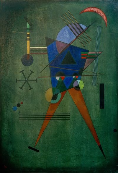 Svart trekant av Wassily Kandinsky