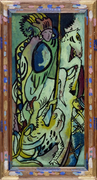 St. Georg II av Wassily Kandinsky