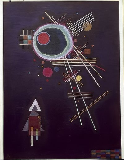 Ray linjer. 1927 av Wassily Kandinsky