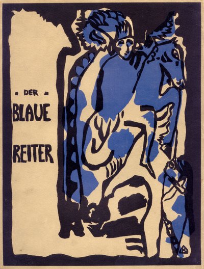 Den blå rytteren, 1912 av Wassily Kandinsky