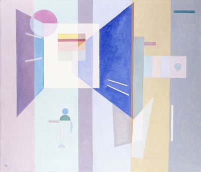 Til høyre - til venstre av Wassily Kandinsky