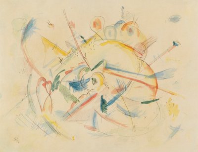 Uten tittel, 1915. av Wassily Kandinsky