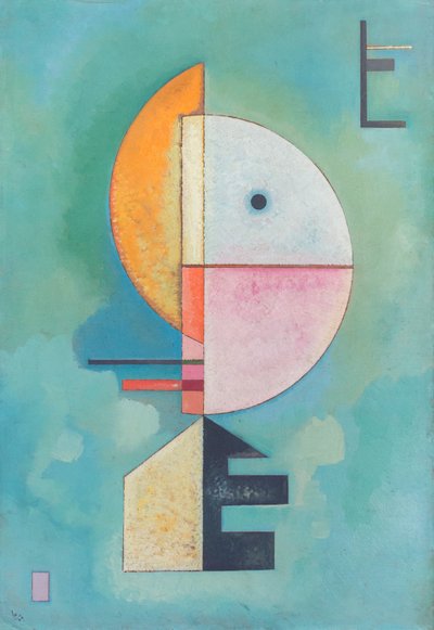 Oppover av Wassily Kandinsky