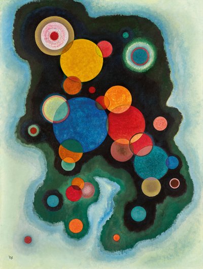 Deepened Impulse, 1928. av Wassily Kandinsky