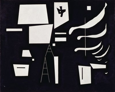 Hvit - Myk og Hard mars av Wassily Kandinsky