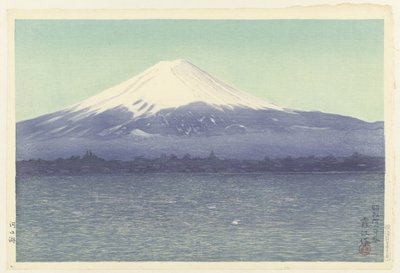 Kawaguchi-sjøen Kawaguchiko (tittel på objekt) av Watanabe Kako