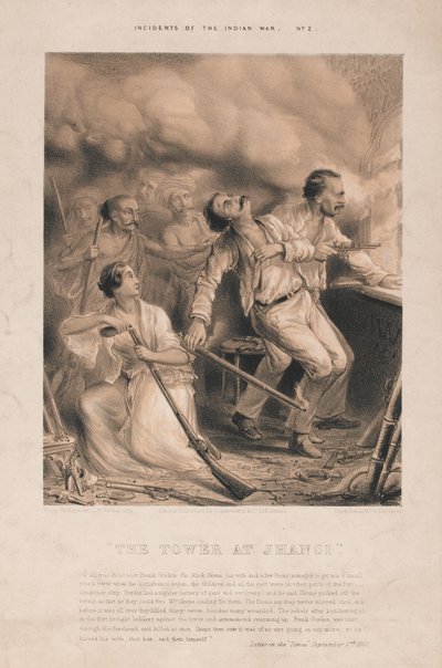 Tårnet ved Jhansi av Watts (after) Phillips