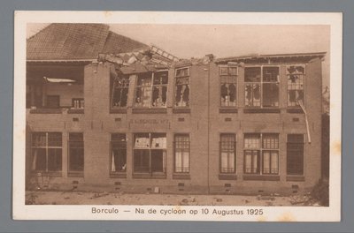Borculo -- Etter syklonen 10. august 1925 av Weenenk and Snel