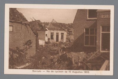 Borculo -- Etter syklonen 10. august 1925 av Weenenk and Snel
