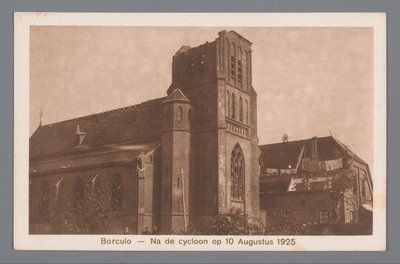 Borculo -- Etter syklonen 10. august 1925 av Weenenk and Snel