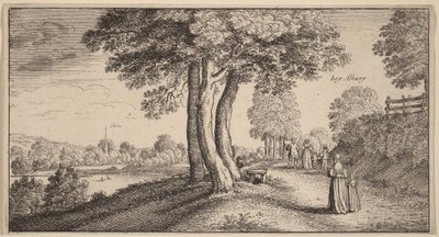 Albury av Wenceslaus Hollar