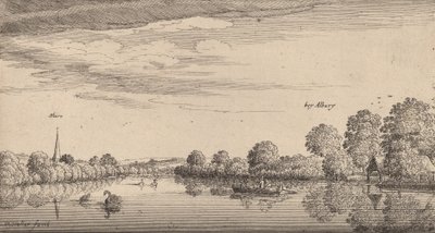 Albury, 1645. av Wenceslaus Hollar