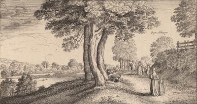 Albury, 1645. av Wenceslaus Hollar
