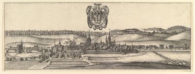 Ansbach og Coburg, Vis a av to visninger a&b., 1625-77. av Wenceslaus Hollar