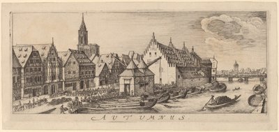 Høst: Vinmarkedet av Wenceslaus Hollar
