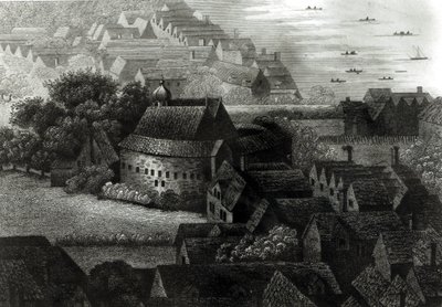 Bjørnehagen, 1647 av Wenceslaus Hollar
