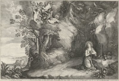 Maria Magdalene til Boetawardi av Wenceslaus Hollar