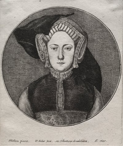 Katarina av Aragon, 1647. av Wenceslaus Hollar