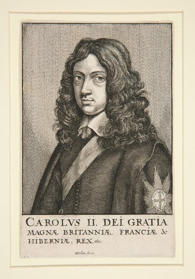 Karl II av Wenceslaus Hollar