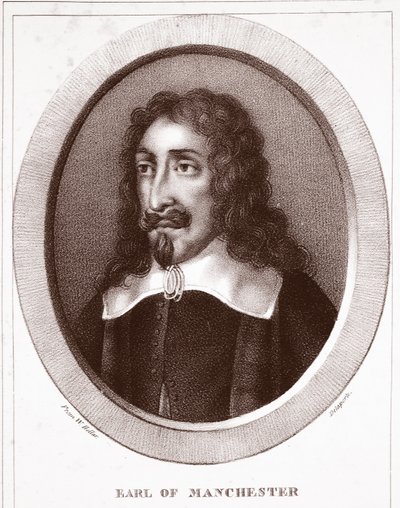 Jarl av Manchester, tilskrevet Delaporte, gravert av de Langlume av Wenceslaus Hollar