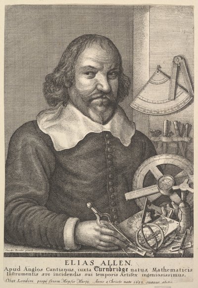 Elias Allen, 1666. av Wenceslaus Hollar
