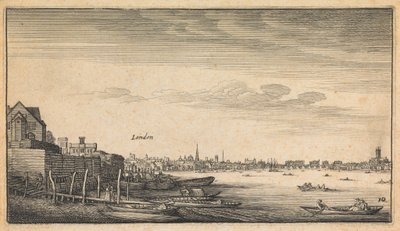 Engelsk Visninger: London av Wenceslaus Hollar