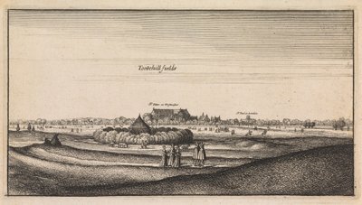Engelsk utsikt: Tootehill Fields av Wenceslaus Hollar